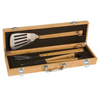 Tuxedo Theme Bamboo BBQ Set