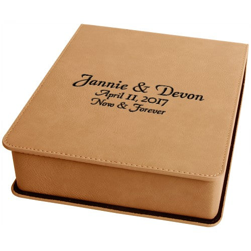 Personalized Light Brown 3 Piece Wine Tool Set