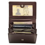 Premium Leather Snap Closing Lady's Wallet