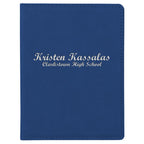 Personalized Blue & Silver Passport Holder