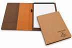 Hockey Coach's Personalized Brown Leatherette Portfolio