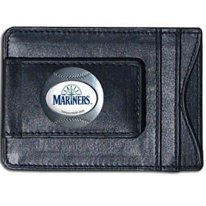 MLB Leather Wallet & Money Clip - Executive Gift Shoppe