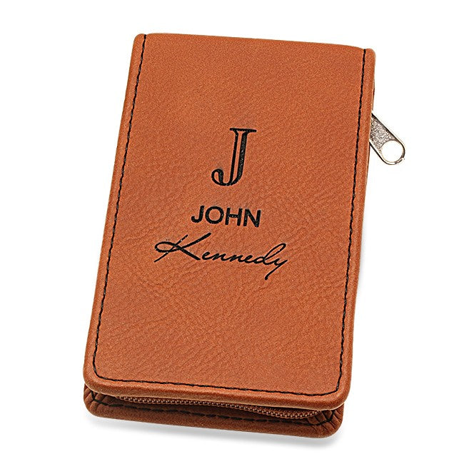 Full Name Monogram Rawhide Manicure Gift Set