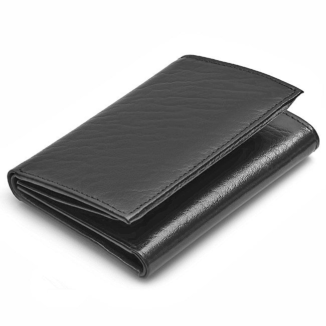 Men's Trifold Wallet with Double ID Windows - Executive Gift Shoppe