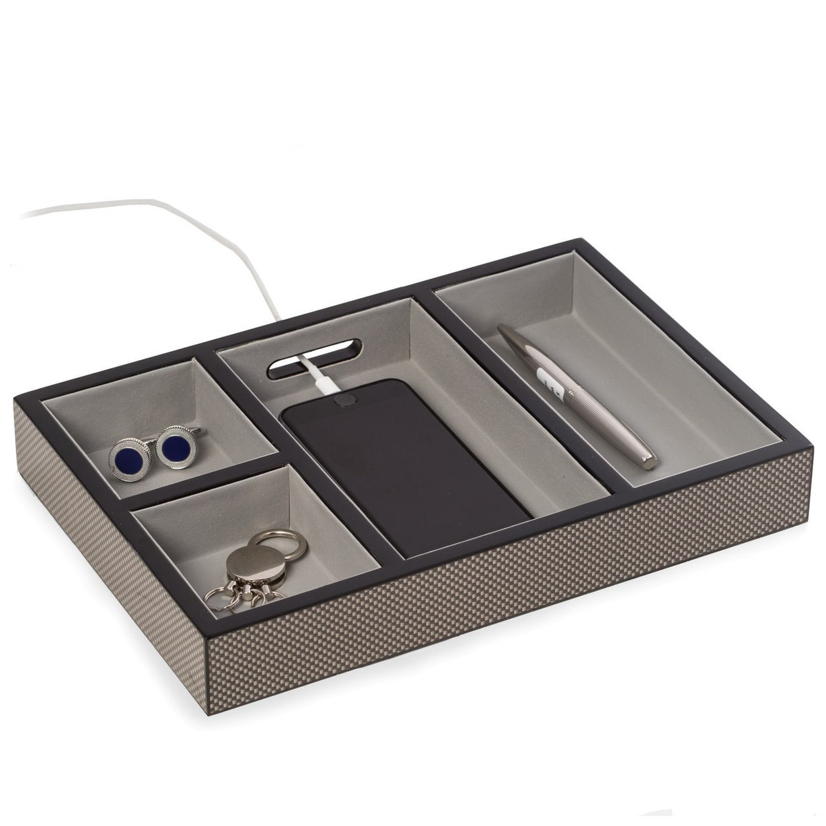 Carbon Fiber Men's Charging Valet