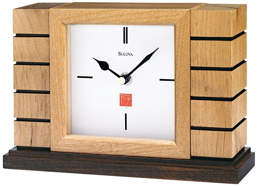 Usonian Mantel Clock By Bulova