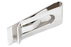Sterling Silver Border Collection Engraved French Fold Money Clip - Executive Gift Shoppe