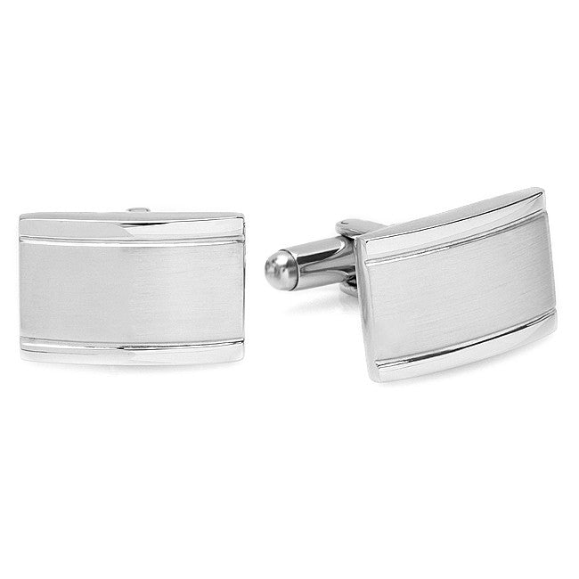 Classic Collection Personalized Stainless Steel Cufflinks