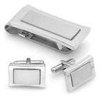 Colorado Collection Engraved Money Clip & Cufflinks Gift Set - Executive Gift Shoppe