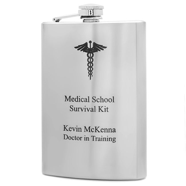 Medical School Survival Kit Flask - Executive Gift Shoppe