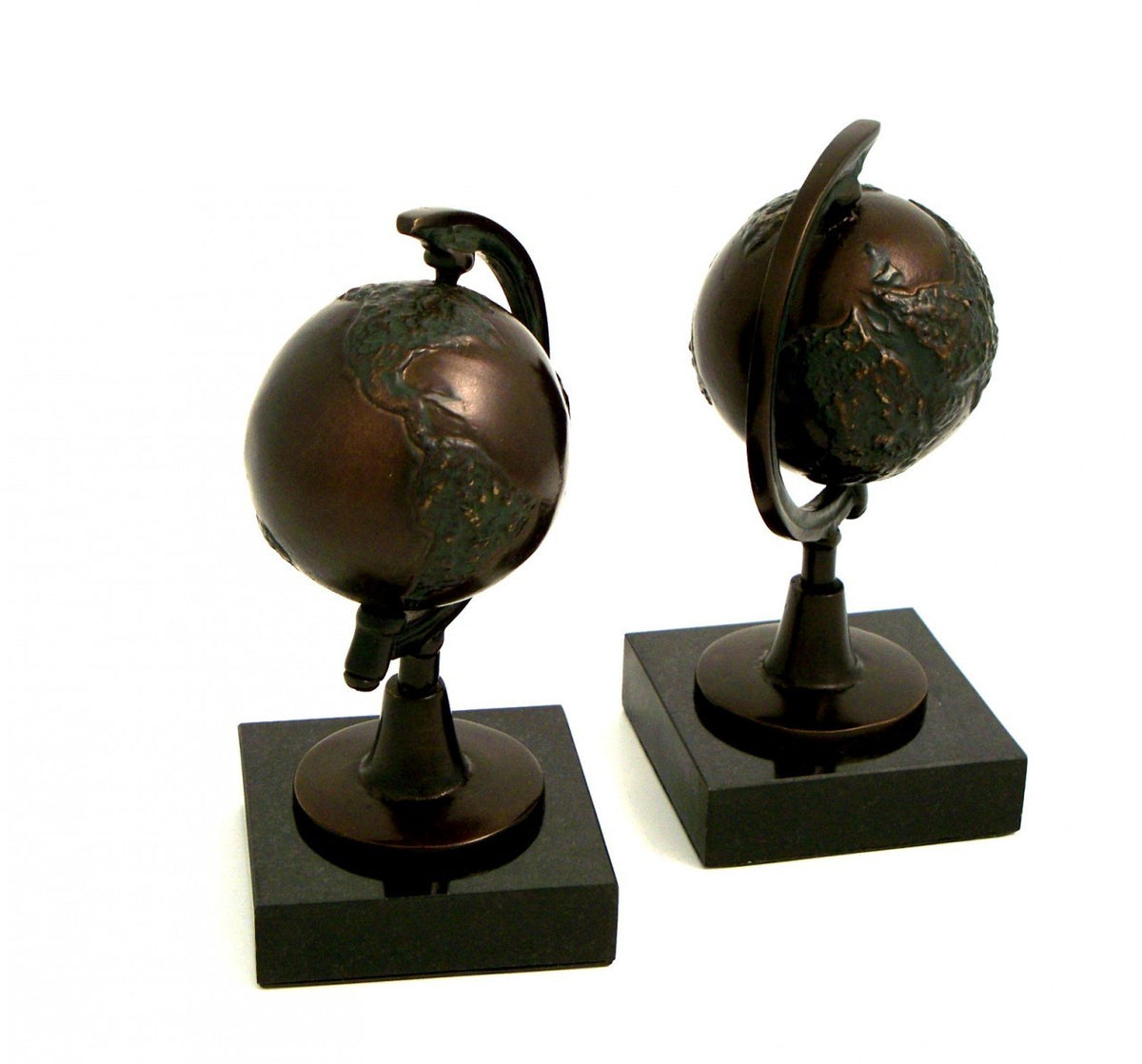 Globe Bookends