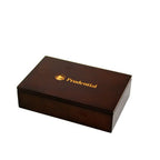 Small Espresso Finish Wooden Keepsake Chest