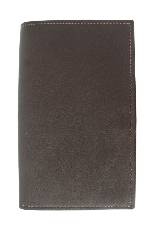 Vertical Leather Golf Score Card Cover