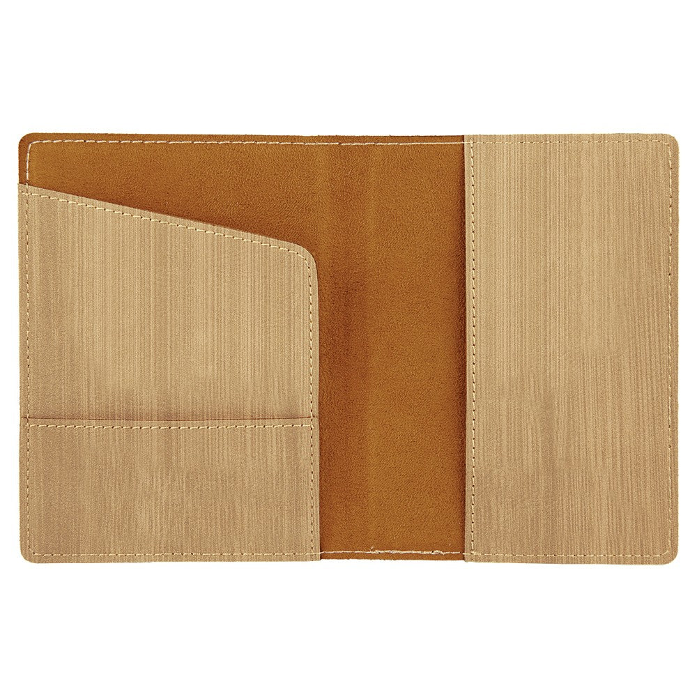 Personalized Bamboo Passport Holder