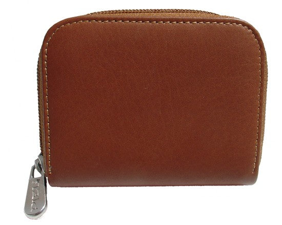 Leather Zip Around Business Card Case by Piel - Executive Gift Shoppe