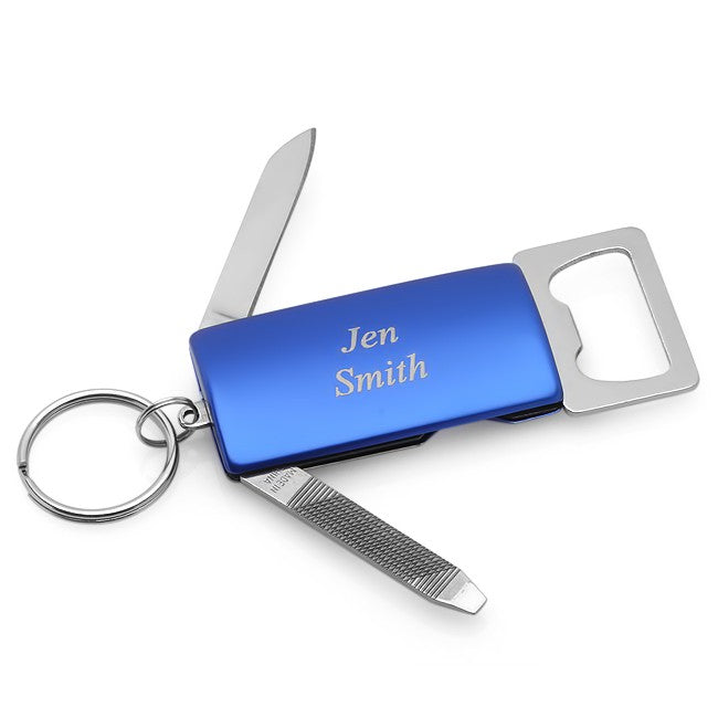 Personalized Bottle Opener Key Chain