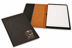 World's Best Boss Black Leatherette Portfolio & Pad Holder