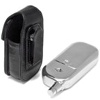 Cell Phone Flask with Black Leather Pouch - Executive Gift Shoppe