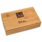 Monogram Bamboo 2 Piece Wine Tool Set - Executive Gift Shoppe