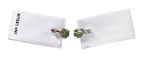 Hand Painted Enamel & Sterling Silver Gecko Cufflinks by Jan Leslie