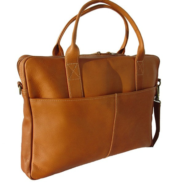 Top Zip Leather Portfolio