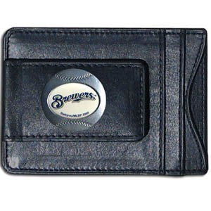 MLB Leather Wallet & Money Clip - Executive Gift Shoppe