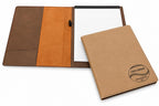 Baseball Coach's Personalized Brown Leatherette Portfolio