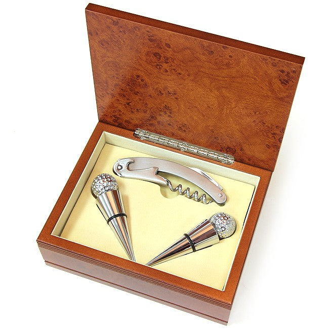 The 19th Hole Wine Accessory Gift Set