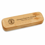 US Air Force Theme Maple Wood Double Pen and Box Set