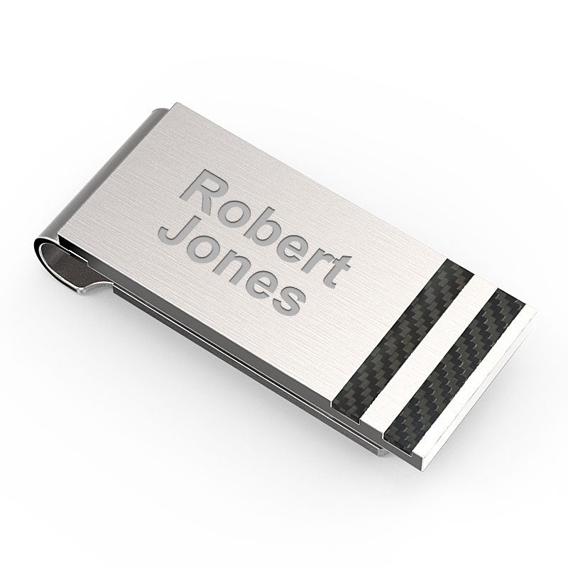 Performance Engraved Spring Loaded Money Clip - Executive Gift Shoppe