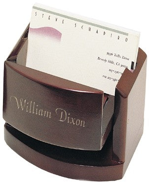 Pop-Up Business Card Box With Picture Frame - Executive Gift Shoppe