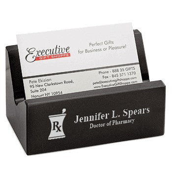 Pharmacist's Desktop Business Card Holder