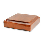 Personalized Walnut Gavel & Sounding Block Gift Set With Silver Band