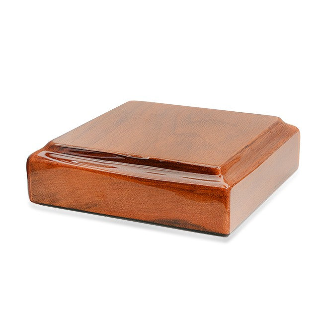 Personalized Walnut Gavel & Sounding Block Gift Set With Silver Band