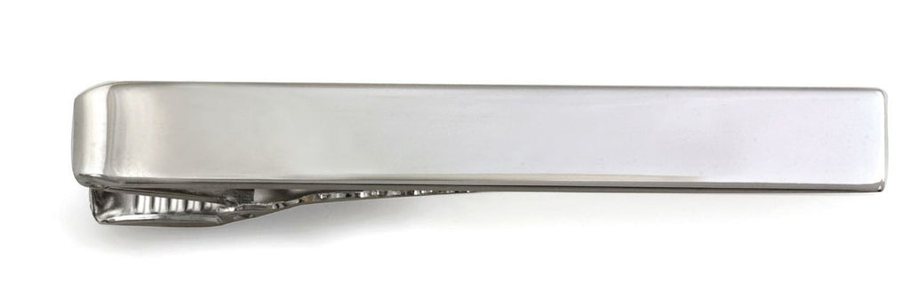 Classic Sterling Silver Engravable Tie Bar