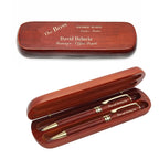 The Boss Rosewood Dual Pen Set