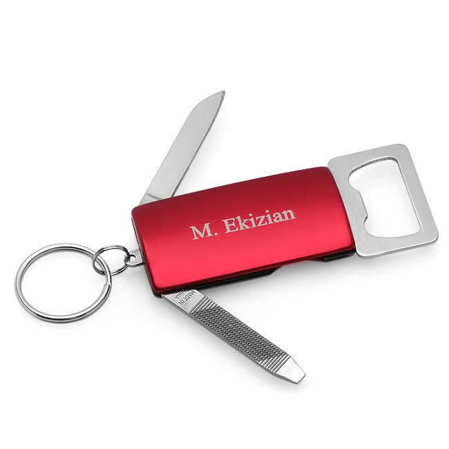 Personalized Bottle Opener Key Chain