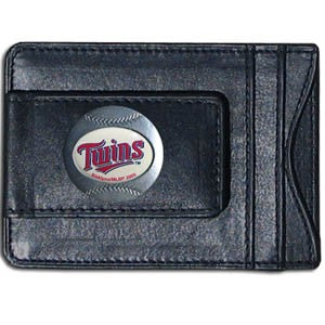 MLB Leather Wallet & Money Clip - Executive Gift Shoppe