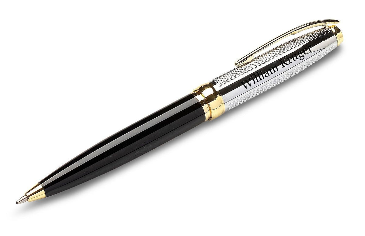 Executive Ballpoint Pen in Cherry Wood Box - Executive Gift Shoppe