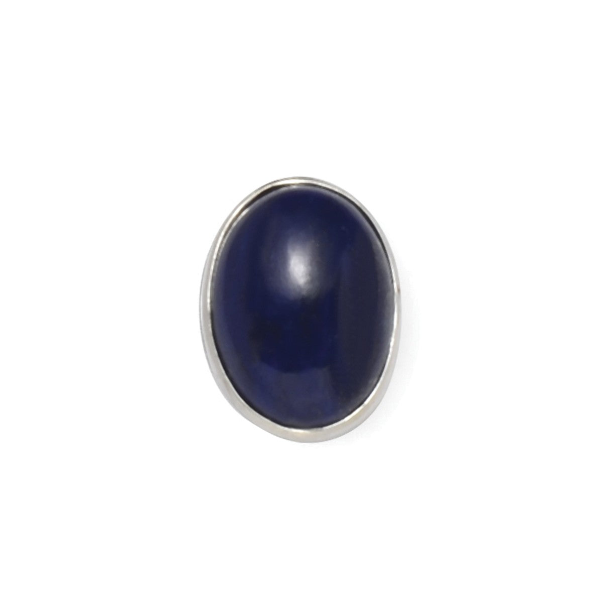 Lapis Collection Sterling Silver Tie Tack