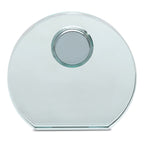 Jade Collection Personalized Round Crystal Desk Clock