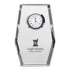 Pharmacist Personalized Crystal Desk Clock
