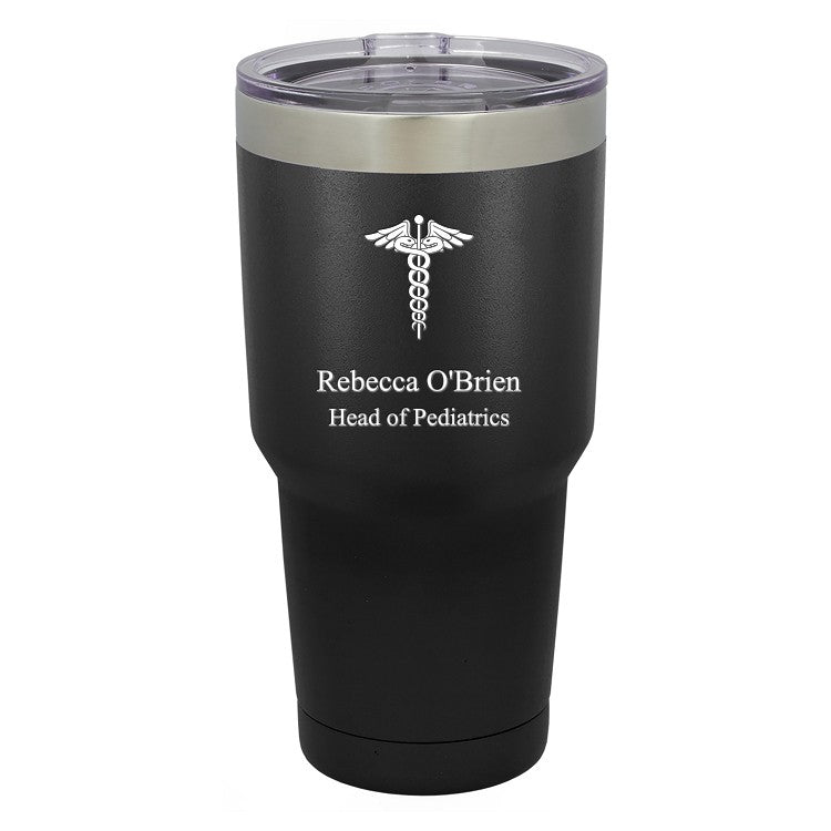 Medical Emblem Personalized 30 Ounce Tumbler