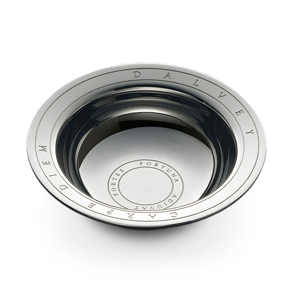 Classic Polished Steel Shaving Bowl By Dalvey - Executive Gift Shoppe