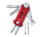 Golftool in Translucent Red by Victorinox Swiss Army Knife