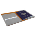 Personalized Gray Passport Holder