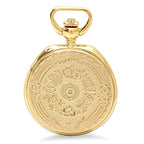 Gold Quartz Charles Hubert Pocket Watch & Chain #3781 - Executive Gift Shoppe