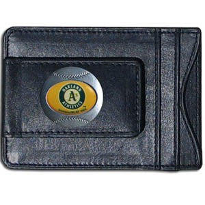 MLB Leather Wallet & Money Clip - Executive Gift Shoppe