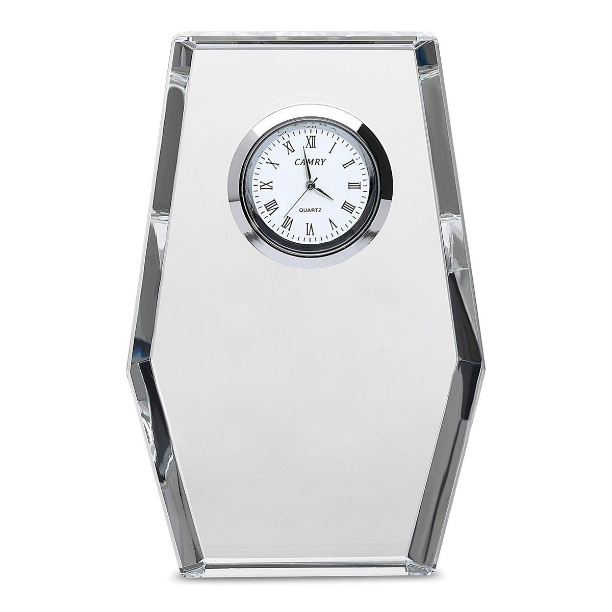 Distinuished Collection Personalized Crystal Desk Clock