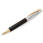 Elegance Black, Gold & Silver Ballpoint Pen